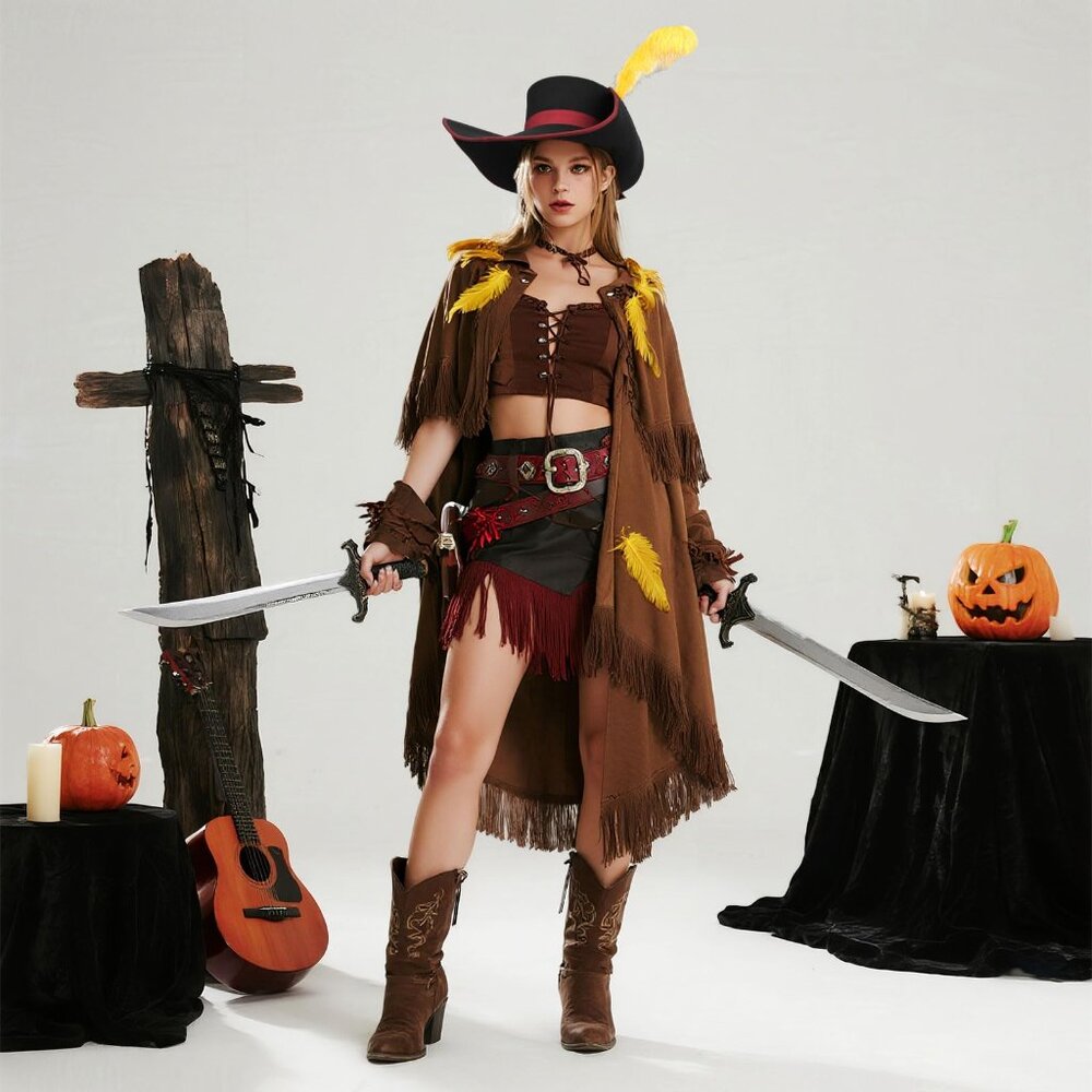 Cavalier Hat Puss Cosplay Cat Boots Costume Hat for Adult NEW - Picture 3 of 10